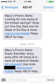 Macy S One Day Sale Sms Macys