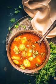 Bhandare Wale Aloo Is A Traditional North Indian Recipe Usually Made During Poojas Or Hawans At Th Sabzi Recipe Indian Food Recipes Vegetarian Aloo Recipes
