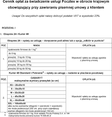 Cennik usług kurierskich pocztex ekspres24 jest bardzo atrakcyjny w porównaniu do konkurencji. Dodanie Sycylia Dziekan Kurier Poczta Polska Cennik Nominalny Sobota Panowac