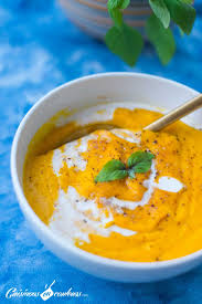 Veloute De Patate Douce Et Carottes Au Lait De Coco Cuisinons En Couleurs Recette Coco Cuisine Recettes De Cuisine Soupe Patate Douce