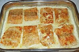 Wels In Zitronen Meerrettichsahne Von Chrischan Chefkoch Lebensmittel Essen Ofenrezepte Fisch Im Backofen