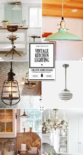 vintage kitchen lighting ideas: from