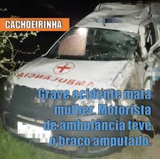 Vaga para assistente de programas e comunicação Acidente Mulher Morre E Motorista De Ambulancia Perde O Braco Em Cachoeirinha Pe