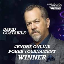 When actor David Costabile sits at the table, you know something big is  coming. ♠️♥️ He took down the house at the Children's Tumor Foundation's  online poker tournament — and went all