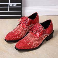 Notre rayon de chaussures pour homme vous propose un large de choix de boots, chaussures de sport. Pacthwork Mariage Rouge Hommes Chaussures Cuir Chaussure Homme Perles Cristal Creepers Strass Italien Mocassins Sapato Masculino Aliexpress