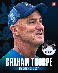 Former England cricketer and coach Graham Thorpe has passed away at the age  of 55, according to a statement from the England and Wales Cricket Board  (ECB)