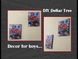 Diy Dollar Tree Boys Decor Tree Bedroom Decor Boy Decor Dollar Tree Decor