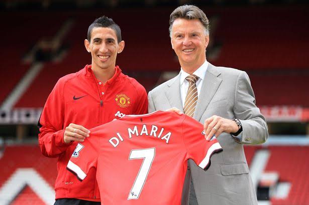 Image result for di maria manchester united"