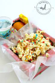 Make A Movie Theater Style Snack Box At Home Under 5 Minute Diy To Keep Snacks Stable While Watching A Movie Movie Theater Snacks Kids Snack Box Snacks