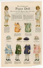 Margery May S Little Sisters The Twins By M Emma Musselman From The Companion November 1926 Paper Dolls Vintage Paper Dolls Vintage Paper