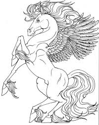 He sprang forth from the neck of the gorgon medusa when perseus beheads her. Coloring Pages Of Unicorns And Pegasus Unicorn Coloring Pages Horse Coloring Pages Coloring Pages