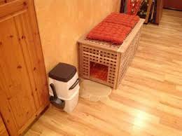 Ein katzenklo schrank ist zwar nicht selbstreinigend, aber immerhin hat man die katzentoilette nicht immer direkt vor augen. Selbstgebautes Katzenklo Ikea Hol Die Losung Gegen Das Strand Problem Katzen Klo Katzenklo Katzen Toilette