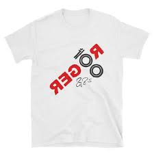 5.0 out of 5 stars 7. Roger Federer Rf Shirt Roger 100 Titles Tshirt Tennis Tee Wimbledon Us Swiss Australian Open Tee Roger Federer T Shirt Funny Tee Shirts Roger Federer Shirt