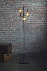 Edison Bulb Floor Lamp Industrial Furniture Standing Light Etsy In 2020 Industrial Floor Lamps Diy Industrial Lighting Industrial Lamp