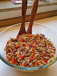 Kritharaki Salat Mit Hackfleisch Von Fraumause Chefkoch Kritharaki Salat Leckere Salate Kritharaki