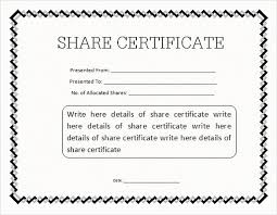 Share Certificate Template Pdf 8 Templates Example Templates Example Certificate Templates Certificate Design Template Certificate Format