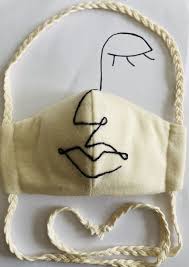 Mundschutz Maske Moder Art Strichzeichnung Gesicht Waschbar Wiederverwendbar In 2020 Sleep Eye Mask Mask Eye Mask