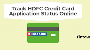 Credit card application status tracking: Track Hdfc Credit Card Application Status Online Easy Tracking Steps