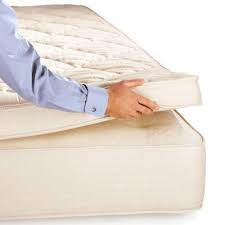 Royal Pedic Natural Organic 3 In Pillow Top Mattress Topper Queen Organic Pad 3 In Waterproof Mattress Cover Mattress Covers Natural Mattress