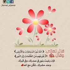 نسمات الجنة on instagram قال تعالى الله نور السموات والأرض وقال ﷻ يخرجهم من الظلمات إلى النور فإن رغبت بنور في صد holy quran instagram posts allah