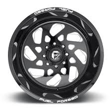 Black 8 Lug Wheels Ff40 8 Lug Fuel Wheels Wheel Truck Rims