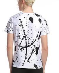 Oil paint latex paint is designed for a variety of home exterior materials including aluminum, wood, composite, stucco, brick and more. Black And White Paint Splatter T Shirt For Teenage Guys Teenage Guys Black And White Shirts