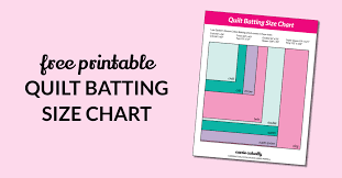 quilt batting size chart carrie actually by carrie merrell