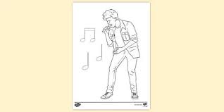Free rock n roll coloring pages rock and roll coloring pages page 1 picture. Free Rock And Roll Colouring Sheet Colouring Sheets