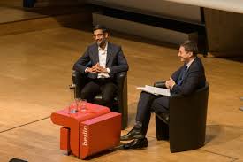 Google is the most sought after application, which gives sundar pichai is an american citizen of indian origin. Sundar Pichai On Twitter So Happy To Be Back In Germany First Stop Was A Chat With The Students Tuberlin About Ai And Responsible Innovation Thanks So Much For Having Me And