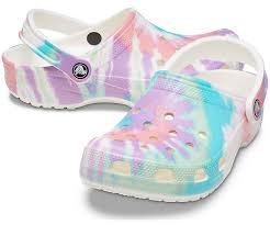 Go forth in total comfort with your favorite crocs shoes for men, women and kids. Classic Tie Dye Graphic Clog Crocs