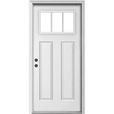 Exterior Door With Window Google Search Home Depot 2nd Back Door Option Craftsman Style Exterior Exterior Doors With Glass Exterior Remodel