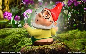 A Naughy Paris Posing Here From Sherlockgnomes In This Wallpaper Hd Gnome Wallpaper Love Wallpaper Gnomes