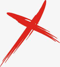Red Error Brush Effect Paint Vector Red Png