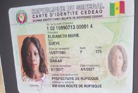 Cette carte peut être reliée au. Carte Nationale D Identite La Duree De Validite Prorogee Jusqu Au 30 Juin Au Senegal Cio Mag