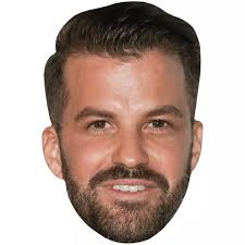 JOHNNY DEVENANZIO (BEARD) Maschere di persone famose, facce di cartone EUR  9,20