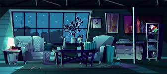The best selection of royalty free christmas fire place vector art, graphics and stock illustrations. Free Vector Cartoon Illustration Of Modern Living Room At Night
