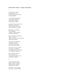 Bivolul si cotofana de george toparceanu. Rapsodii De Toamna G Toparceanu