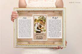 Framed Wedding Vows Wedding Vows Framed Wedding Vow Print Etsy Wedding Vow Art Wedding Frames Wedding Vows