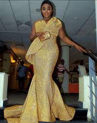 Actress Ini Edo S Dazzles Again See How Gaily Dressed As She Steps Out For A W Latest African Fashion Dresses African Fashion Dresses African Clothing Styles