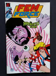 1985 FEM FORCE the Hypnotic Eye Issue 4 Comic - Etsy UK