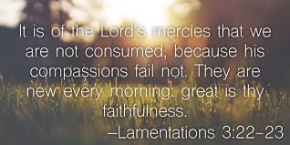 Lamentations 3:22-23 — Berea Project