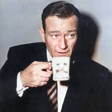 John Wayne marked each film with a Gold Handle Mug, gifting them to cast  and crew as a token of gratitude. Each mug is tied to a piece of Hollywood  history. Swipe