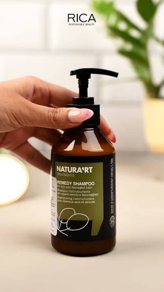 Formulated with Olive Oil Extract, Ceramides & Cereal Proteins, Natura'rt  Remedy Shampoo revitalizes, nourishes & rejuvenates the hair to give you  smooth, stronger & silky-soft hair, naturally✨, ., ., ...