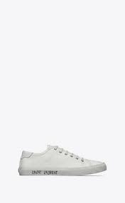 Saint laurent court classic sl/10 low top sneaker (men) $575.00. Women S Sneakers Trainers High Top Leather Saint Laurent Ysl