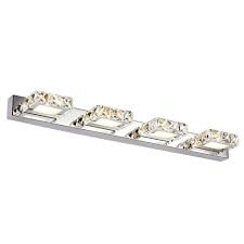 Lightess Vanity Lights Bathroom Light Fixtures Crystal Led Bath Wall Sconces Lighting Modern Mirror Front Lamp 12w Lightess Com