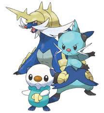 It has two big black eyes and two small jaws pointing upward, the latter of which it is a red underbelly stretches from its abdomen to the bottom of its jaw. Fish Fish Pokemon With Horn