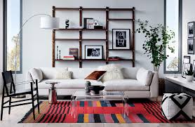 This living room is also a good blueprint for small space decorating. Cb2 Decker 2 Piece Snow Sectional Sofa Lazysuzy