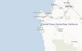 Carmel Cove Carmel Bay California Tide Station Location Guide