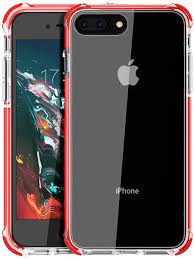 Buy iphone 7 plus bumper cases from popular brands, such as casotec, monogamy and chemforce. Amazon Com Iphone 8 Plus Case Iphone 7 Plus Case Mateprox Shield Series Heavy Duty Protective High Clear Pc Back Cover Soft Rubber Tpu Bumper Anti Scratch Shockproof Case For Iphone 7 Plus 8 Plus Red