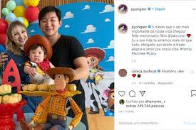 Shoppe deine lieblingstrends von lee online im shop. Pyong Lee E Sammy Fazem Festa De Aniversario Para Jake Com Decoracao De Tema Toy Story Pais Filhos